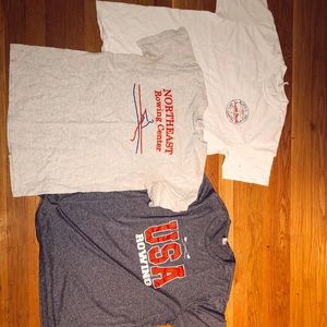 rowing and beach T-shirts